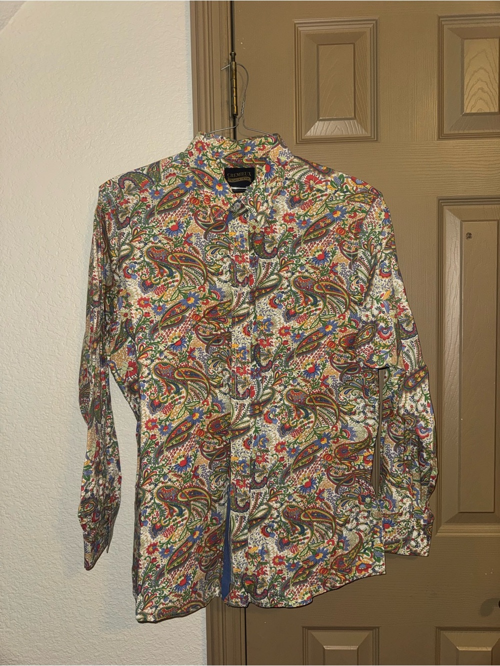 Daniel Cremieux Multicolor Floral Paisley Button-Up Shirt